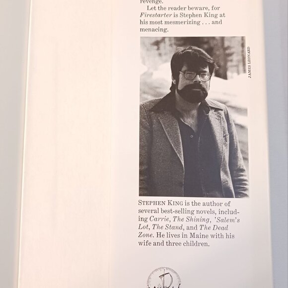 Fire-Starter by Stephen King Hardcover Book - Picture 4 of 10